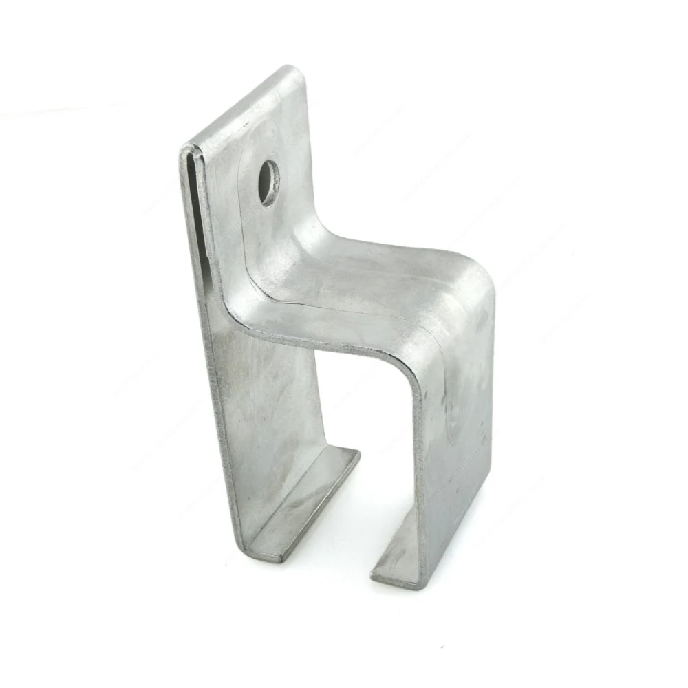 RHETECH Hot sale European Style Single Box Rail Splice Bracket with Clamp Screws for Wall Mount Steel Box Rail Joint Connector