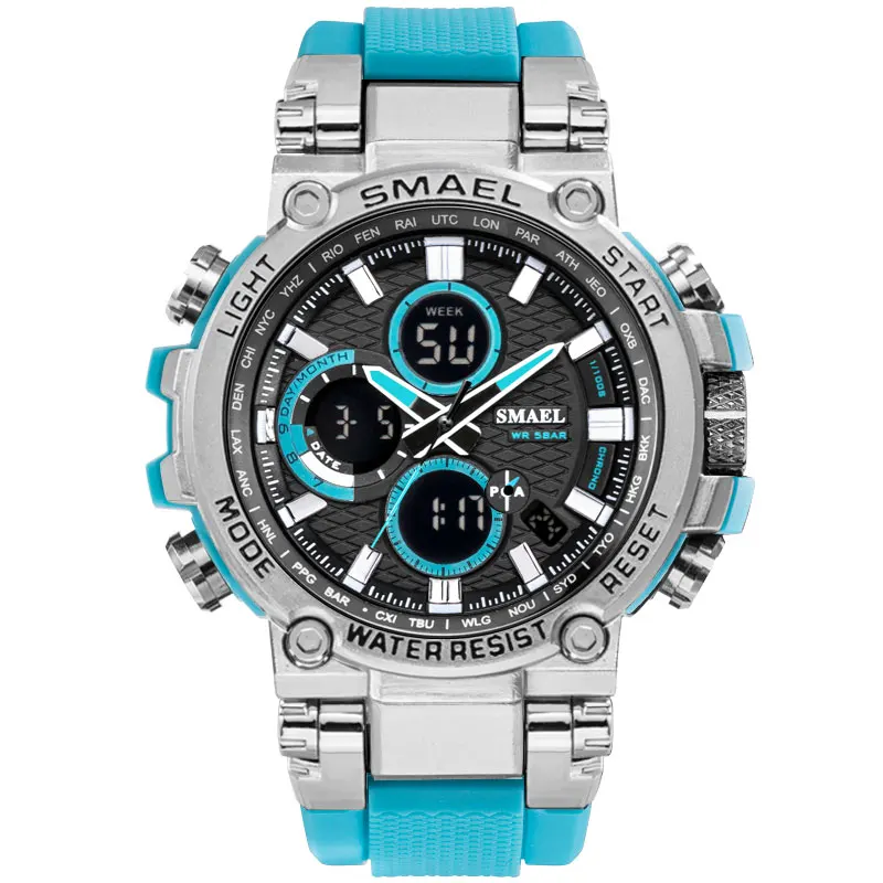 SMAEL 1803 digital watch water proof branded sports watch jam tangan mens style watches