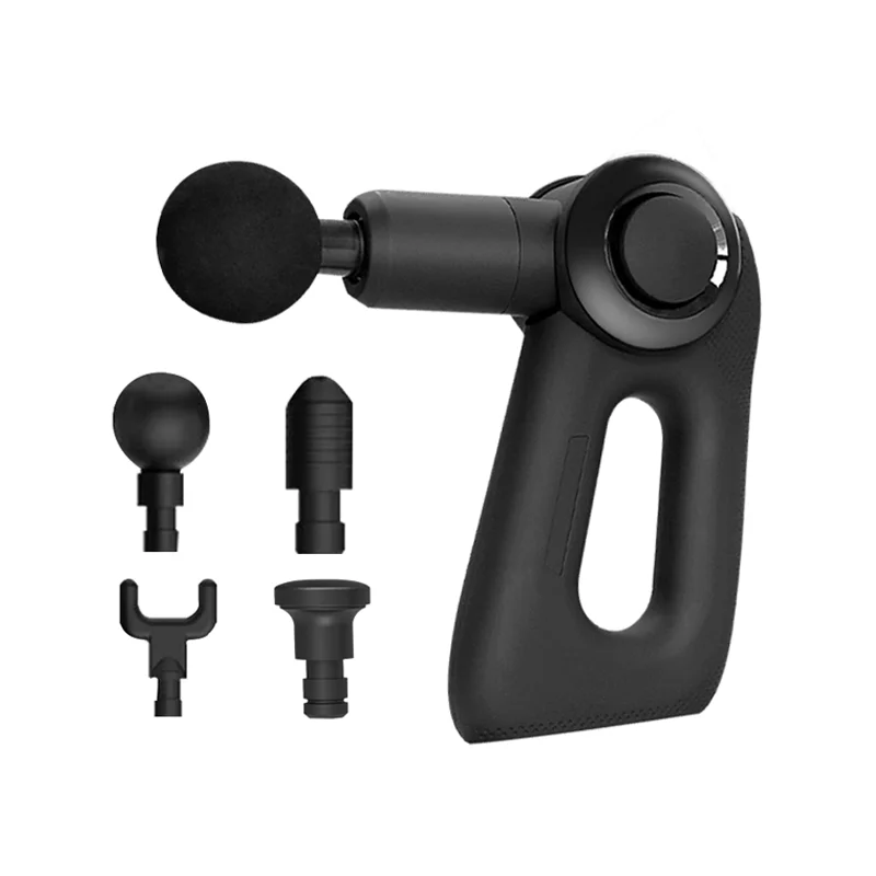 Пистолет для глубокого массажа мышц с литиевой батареей 2000 мАч, Вращающийся беспроводной пистолет для массажа тканей