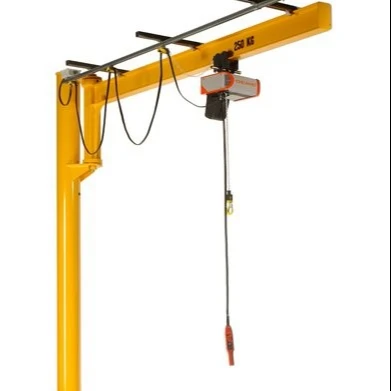 Foldable Yacht Deck Port JIB Crane Hydraulic Power crane Manufacturer For Mechanical Workshop From China