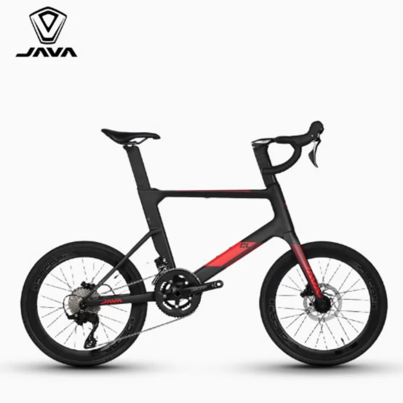 JAVA CL-CB BMX Carbon Fiber Hydraulic Disc Brake 24 speed Dropbar 105 Java Cycling Bike Road Bicycle Decaf R7120 R7100