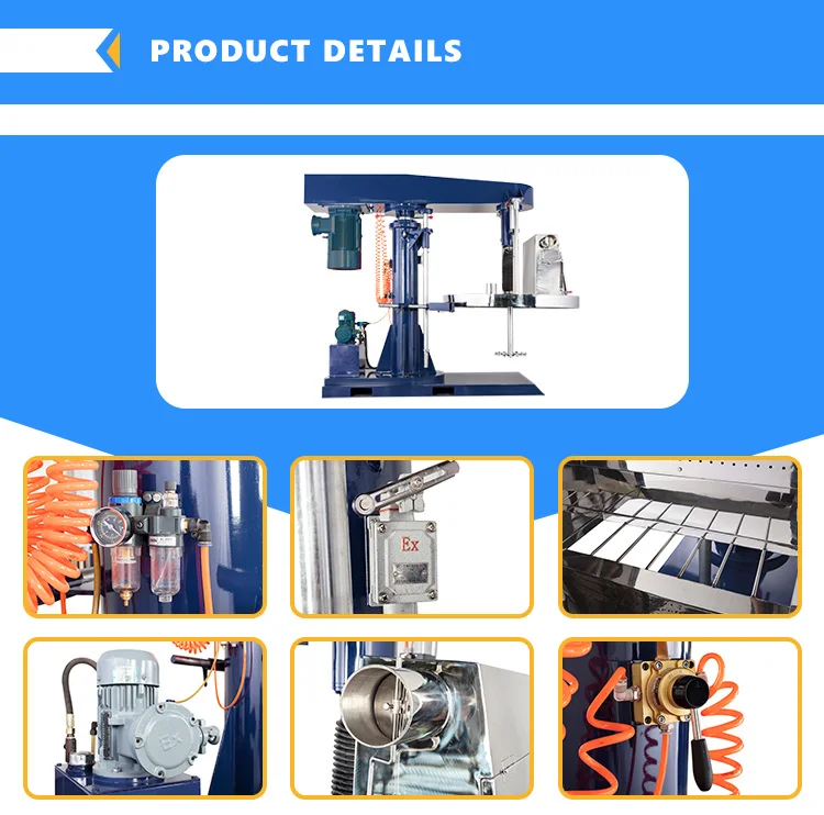 Jiangsu Farfly FDG 15 KW high speed agitator paint mixer wall paint dissolver, road marking disperser