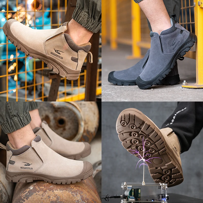 safety shoes for welding,welding safety boots shoes,leather boot steel toe work safety shoes for men