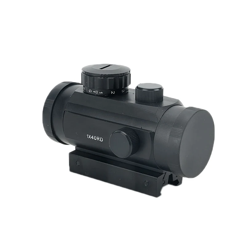 Tactical Optics 1X40RD Metal Green Red Dot Sight Outdoor Hunting Scope