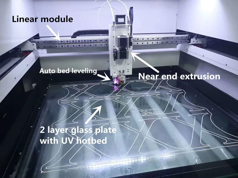 High Speed Automatic Leveling Channel Letter 3D Printing Machine Advertising Word 3D Printer For Signage