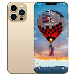 Hot Sale Dual SIM PRO MAX 16GB+512GB 6.7 Inch full Display Android 11.0 Mobile Phone I13 PRO MAX Cell Phone Smartphone