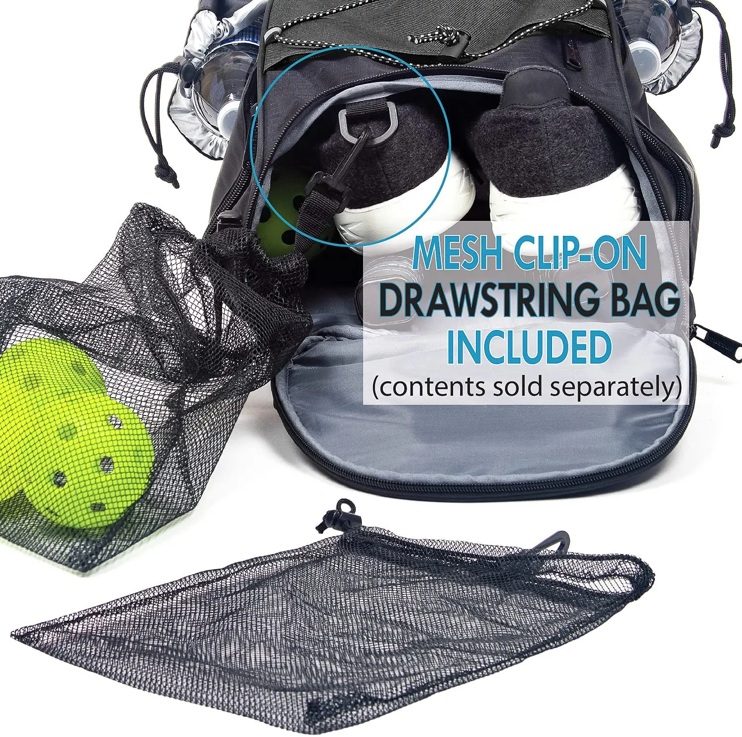 Новейший дизайн спортивный держатель для теннисных мячей лопатки пиклбола сумка бадминтона рюкзак