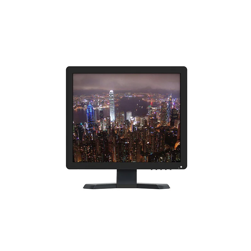 monitor factory 17 inch 19 inch led monitor 12v with AV bnc display wall mount tv usb touch