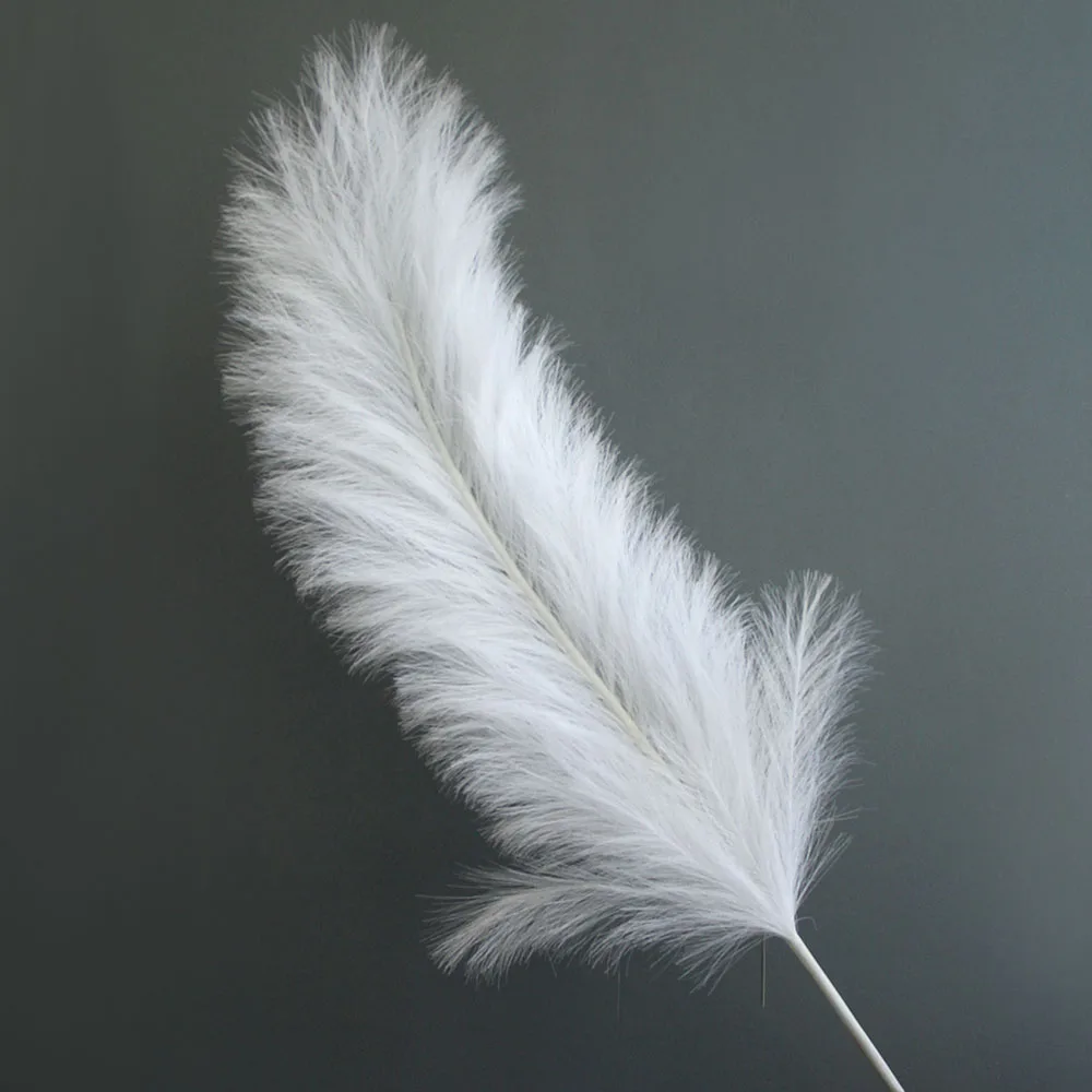 Artificial White Cream Black Ostrich Pampas Grass Feathers For Wedding Party Home Decoration  Large Plumes Ostrich Feather