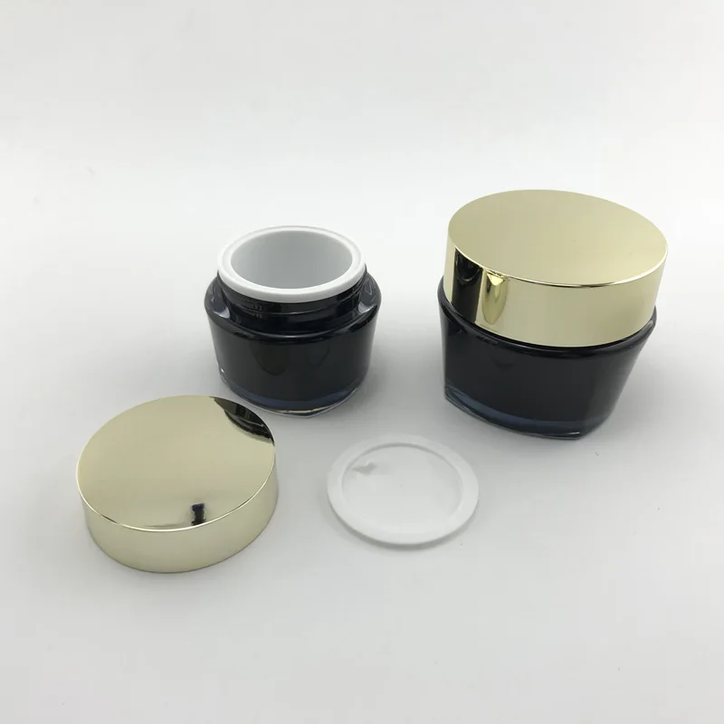 30 г 50 г Серебряная пластиковая банка/50 г красная Косметическая банка металлический Серебряный цвет пластиковая Косметическая банка