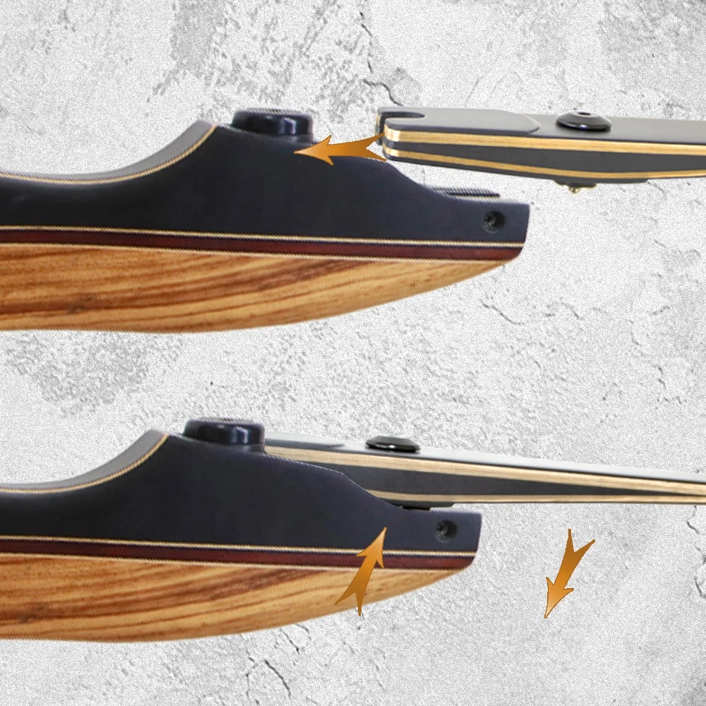 High Performance Traditional Vivace Ilf Riser Recurve Bow Archery Bows