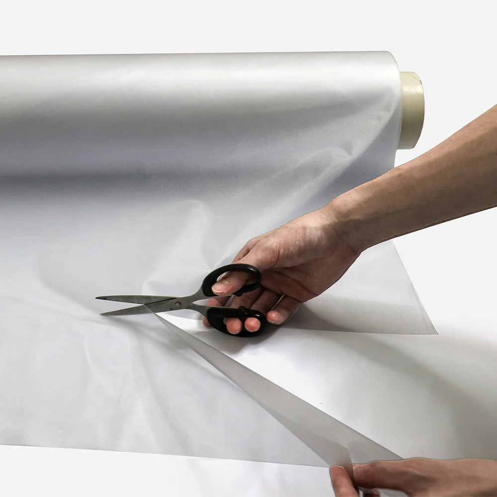 Glass protective plastic PVC soft film emboss translucent PVC sheet