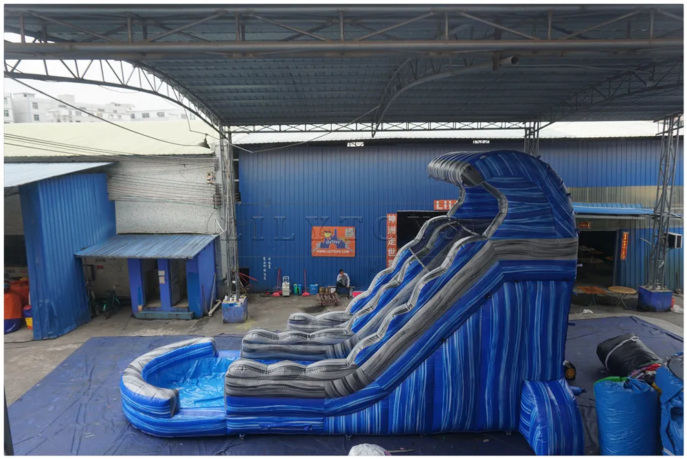 Hot selling Water slide pool commercial inflatable water slide for kid big cheap bounce house jumper bouncy jump castle bouncer