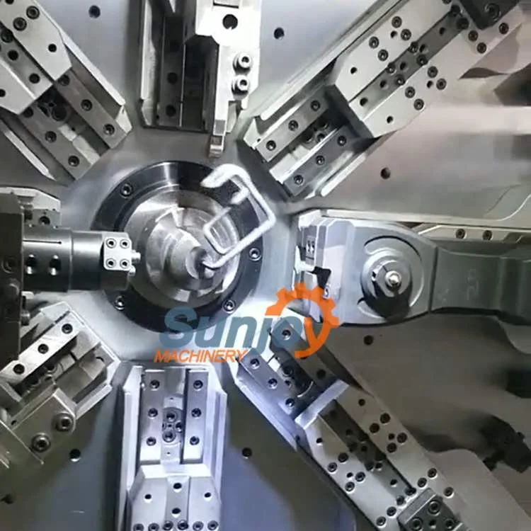 Spring Machine, Wire and hook making forming double wire clip machine wire loop machine