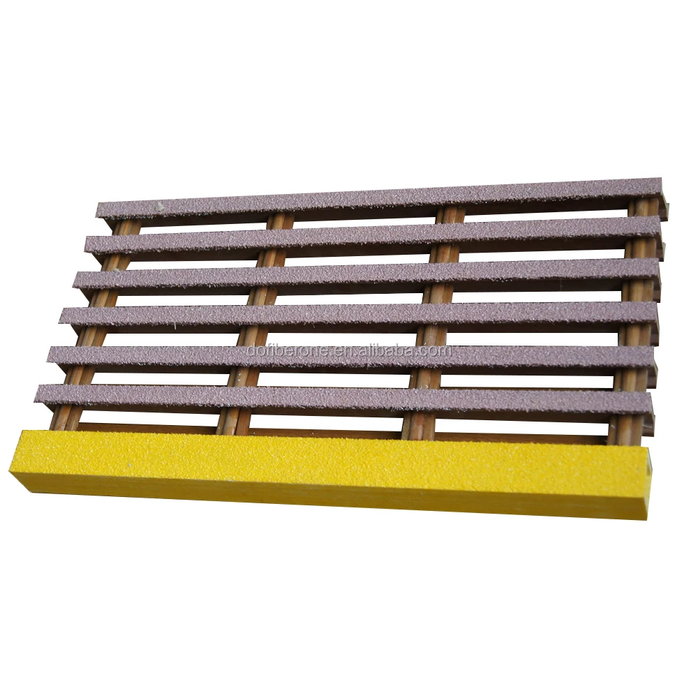 aluminum GRP Fibreglass stair nosing