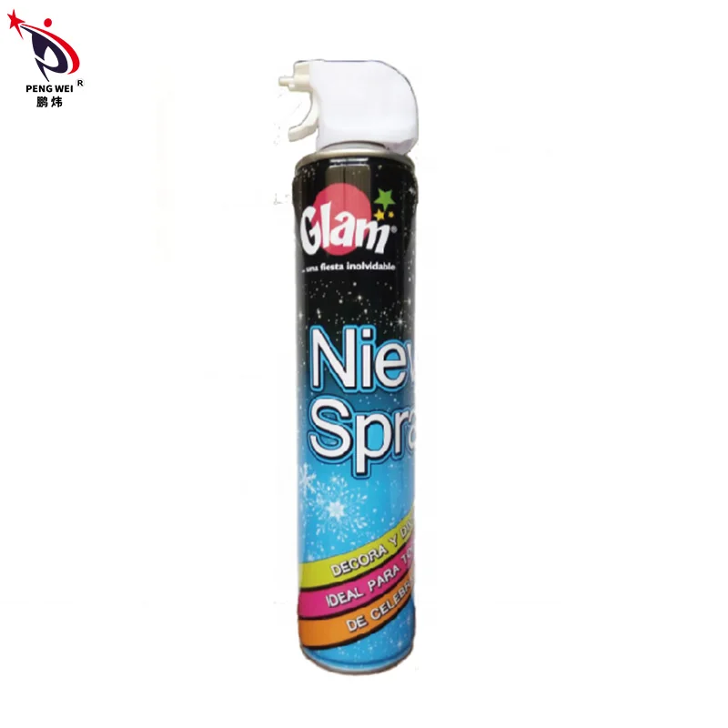 Color Party Trigger Foam Snowflake Spray Christmas Wedding Decoration Artificial Simulation Snow Spray