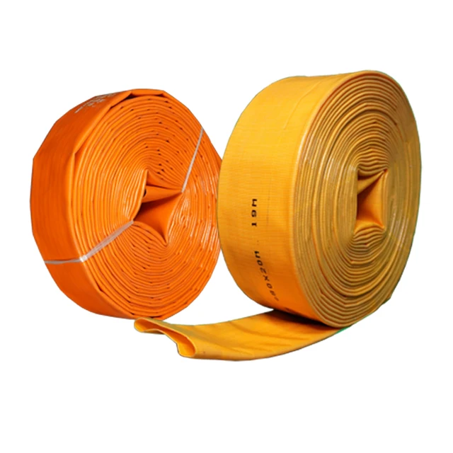 China suppliers Customized 1-12 Inch flexible water agriculture irrigation PVC lay flat hose large diameter pipe