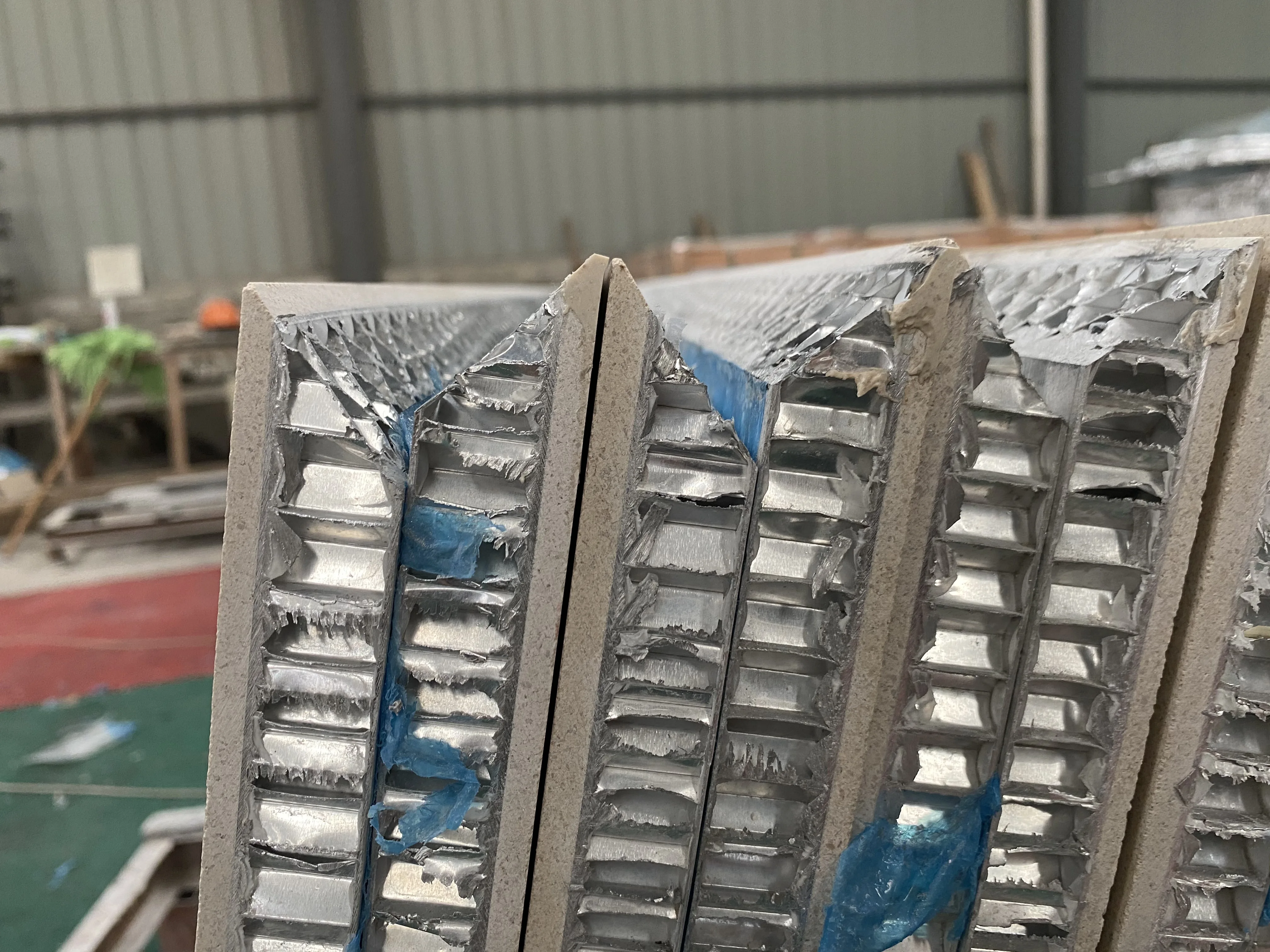 Portugal Beige Limestone Backed Aluminum Honeycomb Stone Panels for Interior Wall and floor