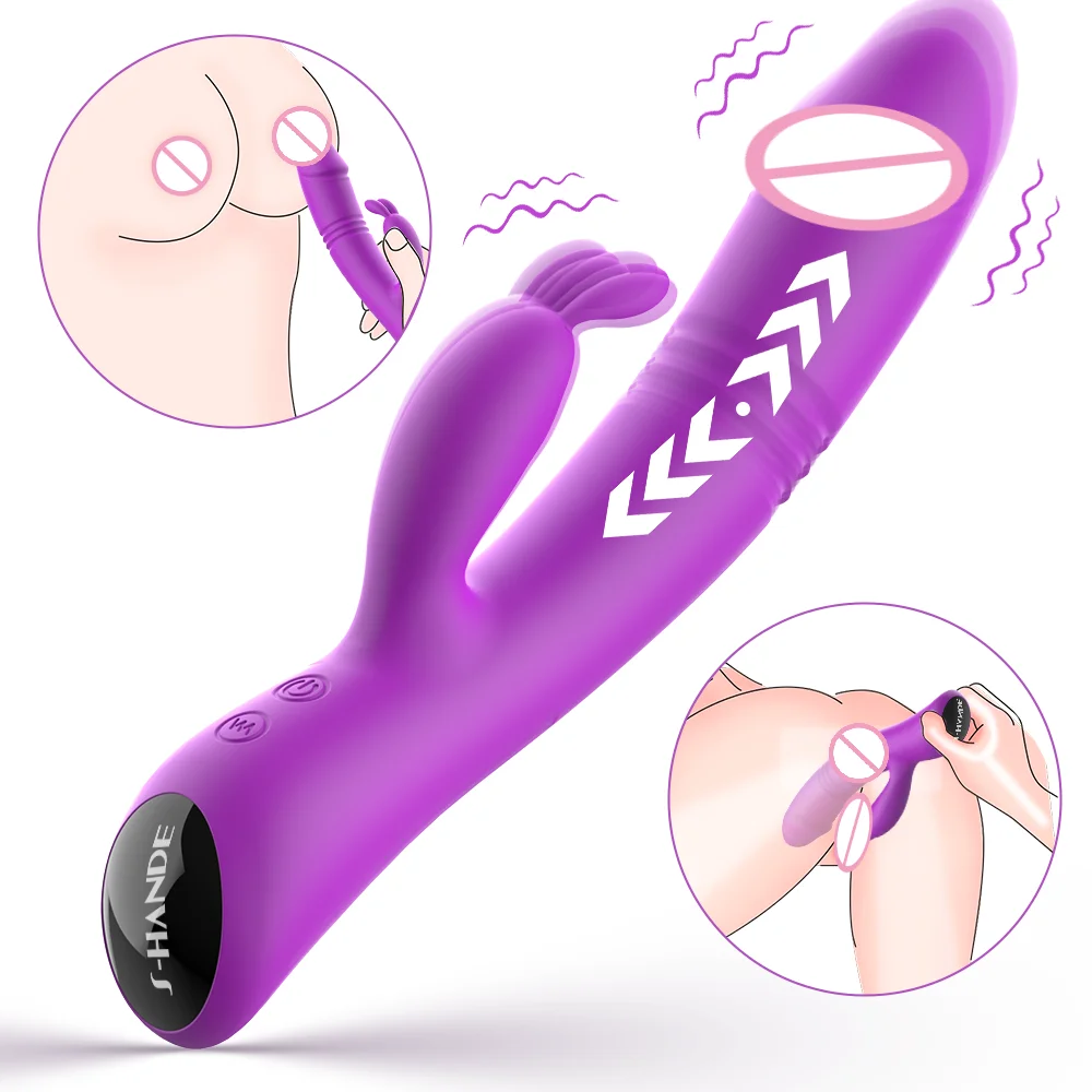S-HANDE handheld  rabbit vibrator Clitoris G Spot stimulator masturbation rabbit vibrators for women