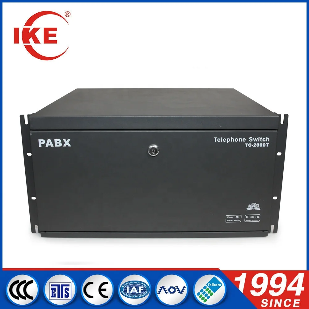 IKE Large capacity PABX PBX, 80 extensions