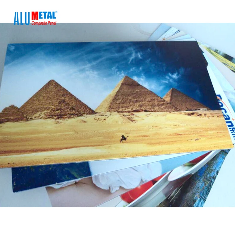 Customize DIY Photo Printing Panel Metal Plate Sublimation Aluminum Blanks Sheet Public Sign