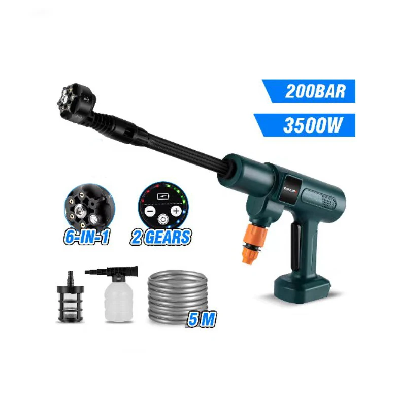 2023 New Garden Sprinkler House Cleaning Electric Car Wash High Pressure Water Washer Gun