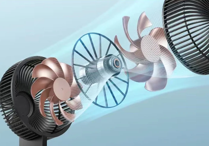 Hot Sale Home Office Table Multi Functional Double blade sleep Personal Space cooling  fans