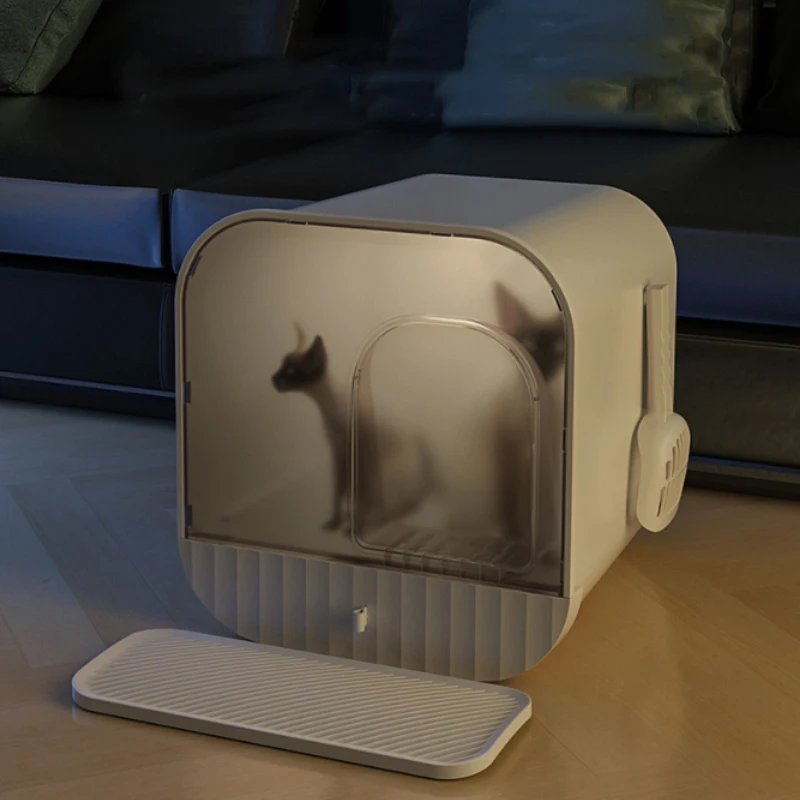 Wholesale Pet Product Luxury Cat Toilet Litter Cat Litter Box