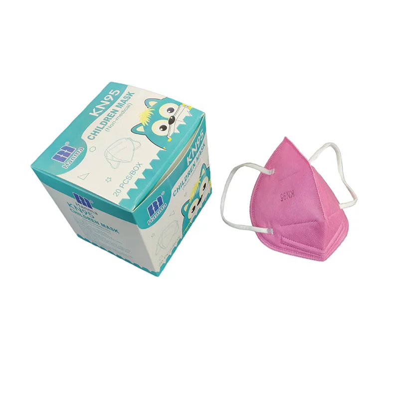 Disposable KN95 Kids Face Mask with Premium Protection for Boys Girls and Children Ages 3-12 Years
