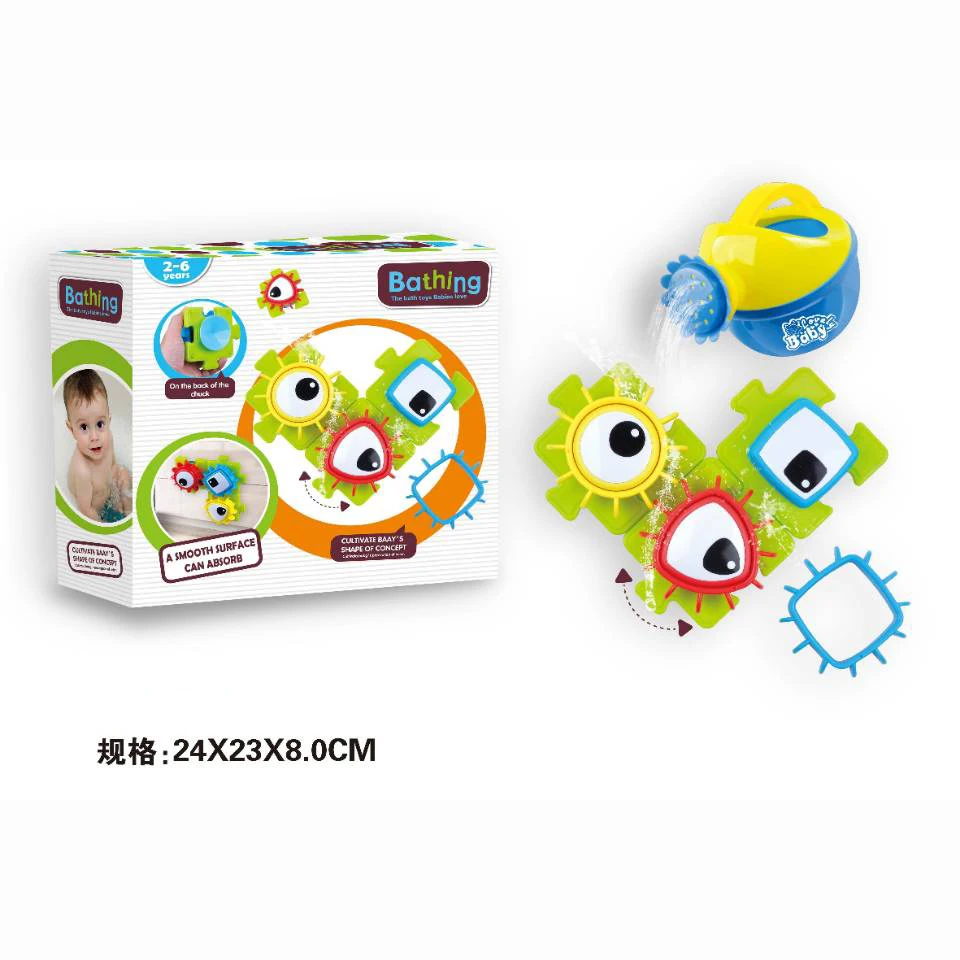 Baby Bath Toy Set - Floating Duck & Whale Toys, Bathtub & Shower Fun, Kids Water Play, Animal Bath Toys for Babies and Toddler