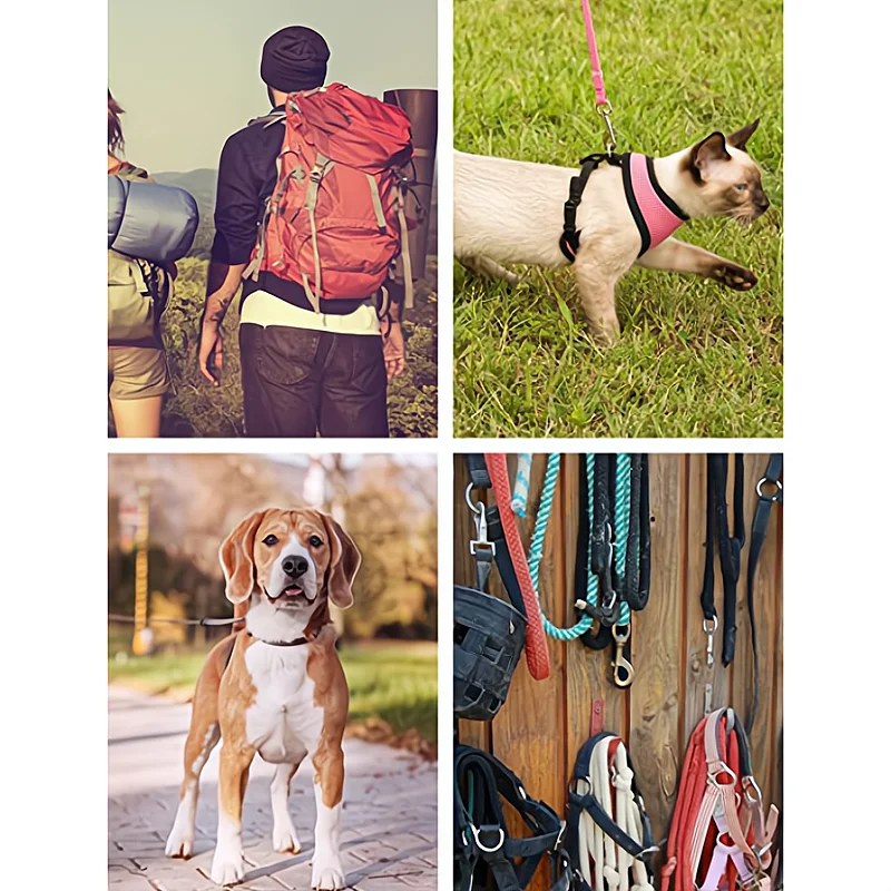 Factory Wholesale High Quality Swivel Snap Hooks Heavy Duty Trigger Clip Clasps for Dog Leashes Bags Backpacks Straps Harnesses