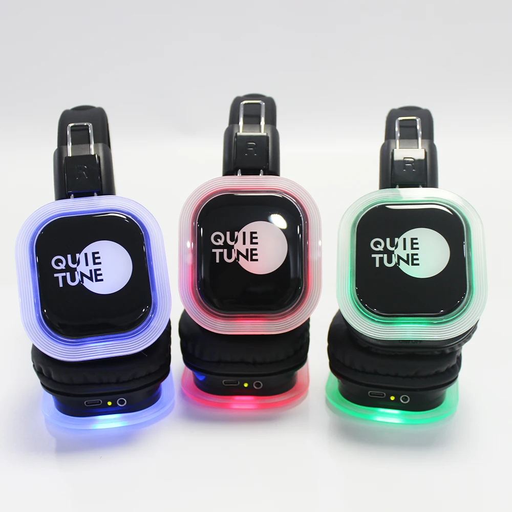 F39hifi silent disco headphone  quiet clubbing 3 channels beats earphone wholesale wireless headphone  wireless good listening