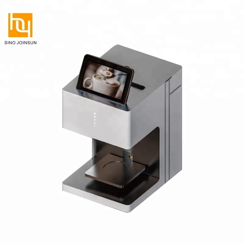 selfie 3D coffee printer 600dpi latte art drawing printer machine coffee printer  with edible ink