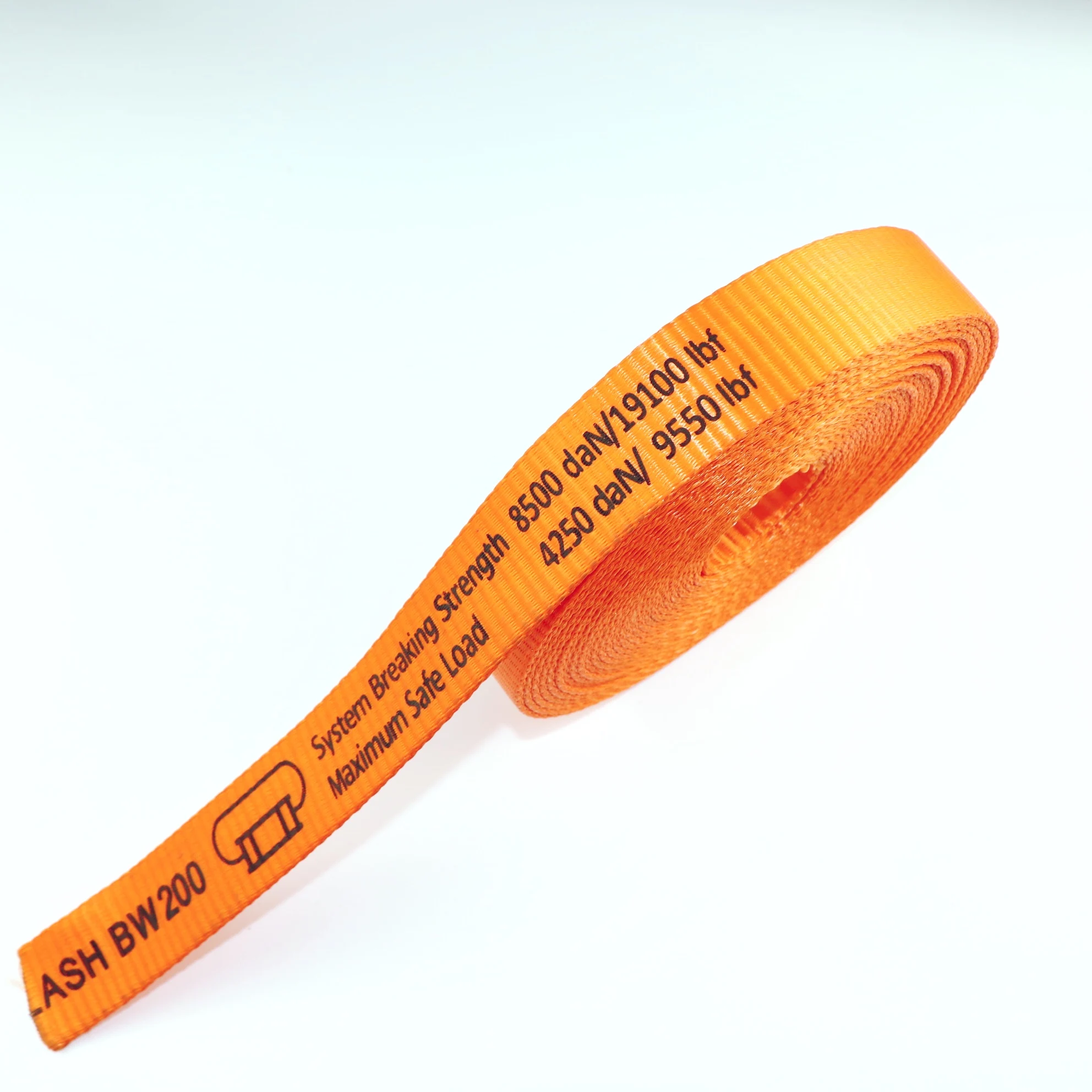 Custom Logo Polyester  cargo webbing belt lashing webbing strap for pallet strapping