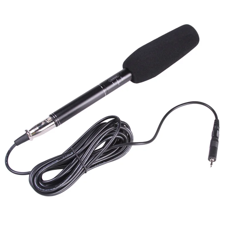 For DSLR Camera Video Camcorder Condenser Microphone Interview Mic 3Meter Effective Pickup Range