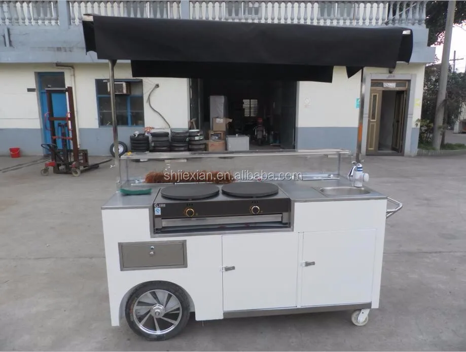JX-CC180 Mobile Food Trucks Cart Mini Tornado