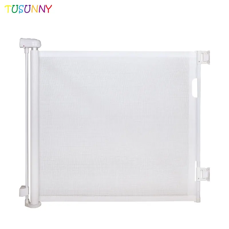 Baby Safety Mesh Retractable Gate Baby Safety Gate Indoor Stair Gate