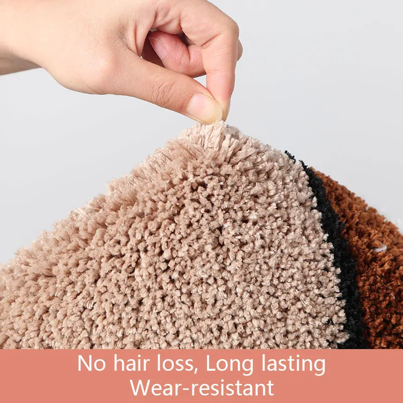 Indoor Doormat Super Absorbent Water Mats Non Slip Rubber Rug For Bedside