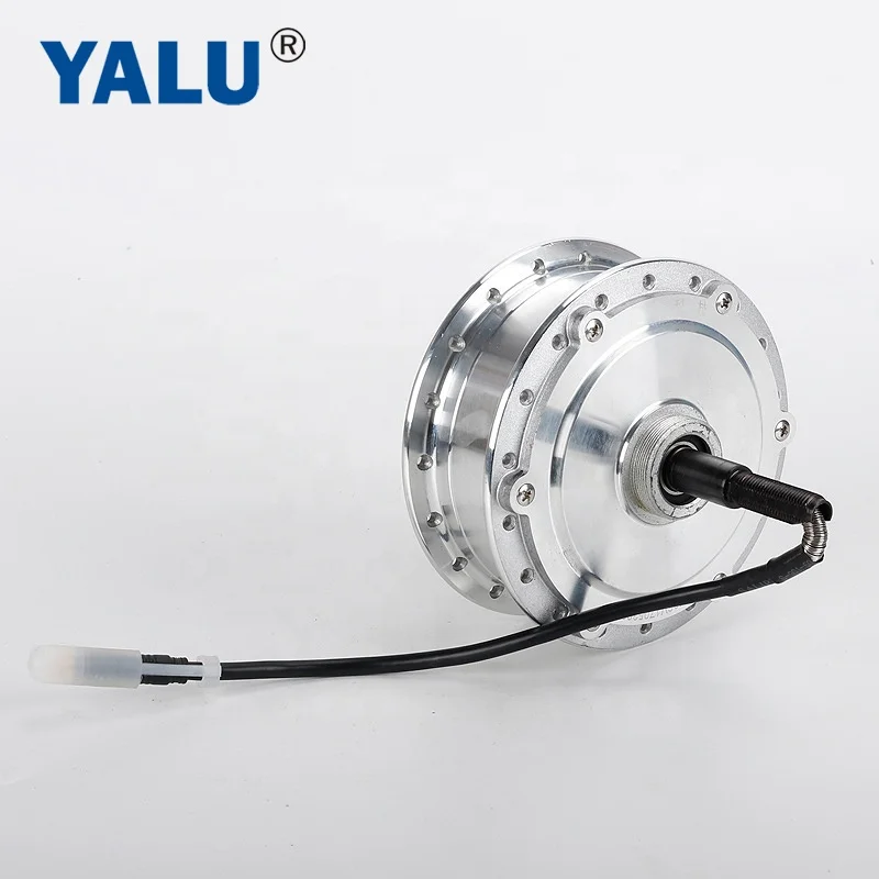 YALU MOTOR Electric Bicycle Conversion Kit 36V 250W Disc Brake Rear Drive Brushless Hub Wheel DC Motor