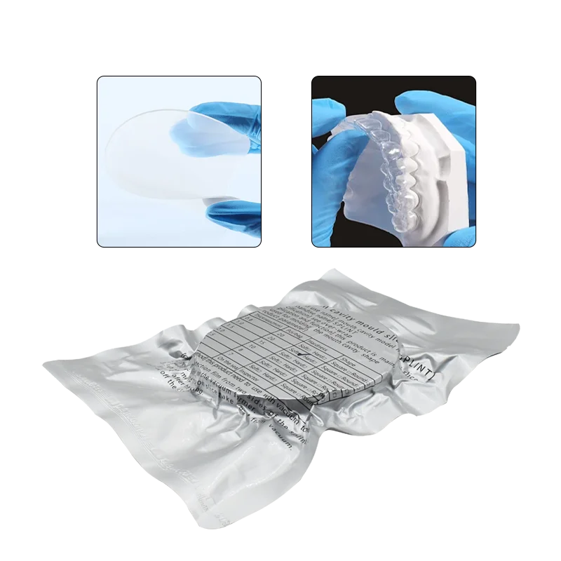 Multipurpose Dental Vacuum Forming Plastic Sheets Material  For Orthodontic Dental Slice Splint Vacuum Forming Hard/soft