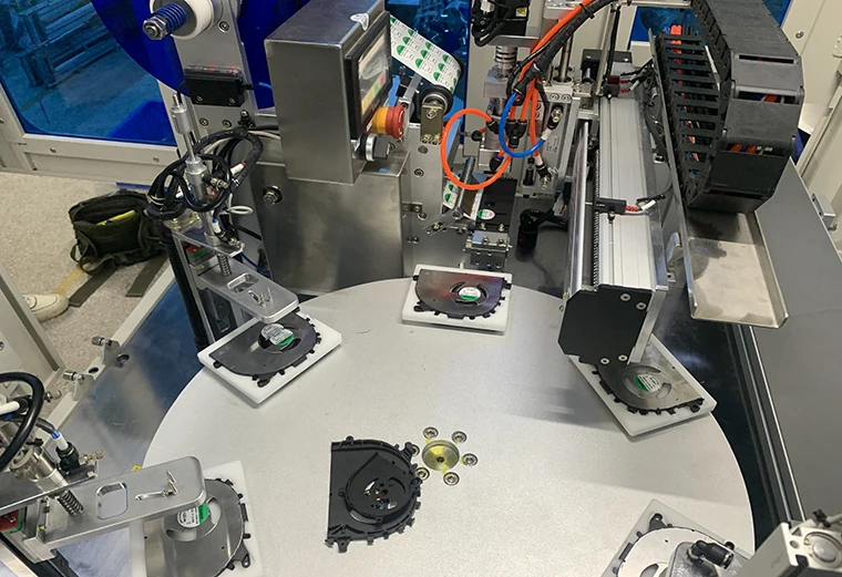 Customized Cooling Fan Automatic Assembly and Inspection Machine