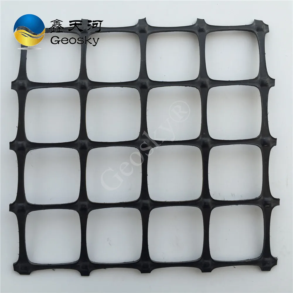 Производитель полипропиленовая Двухосная георешетка пластиковая дорога