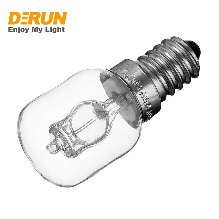 High Temperature 300 Degrees Oven Heater Lamp 18W 28W 42W E14 ST25 Cooker Hood Oven Bulb , HAL-OVEN