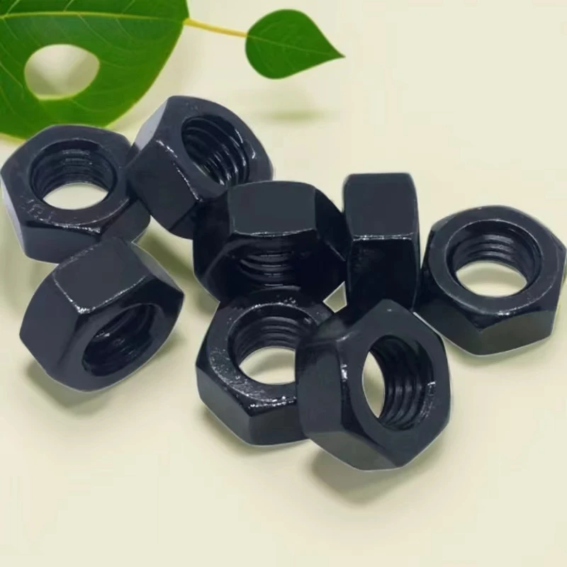 Factory price DIN 934 Carbon Steel Hex Nut Hexagon Nuts Black Oxide Hex Nut