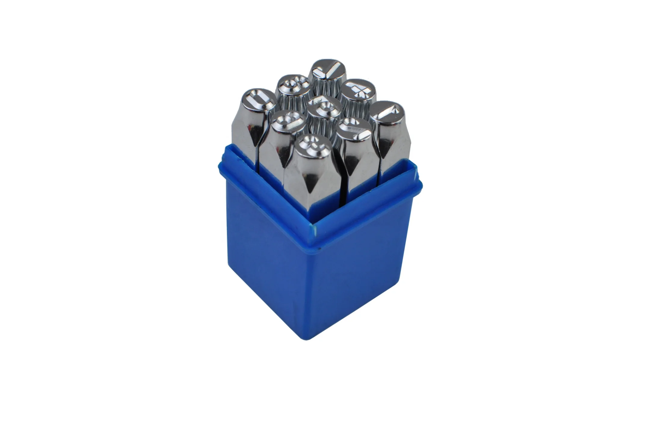 DIY metal stamp 9PCS 10mm Number Steel Stamp Die Punch Jewelry stamp Set  digital punch