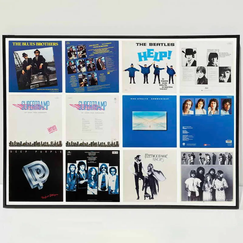 Wall Art Home Decor Hand Painted Floral Canvas Prints Artwork Wooden Frame Picture Wholesale Rose Flower Oil Painting