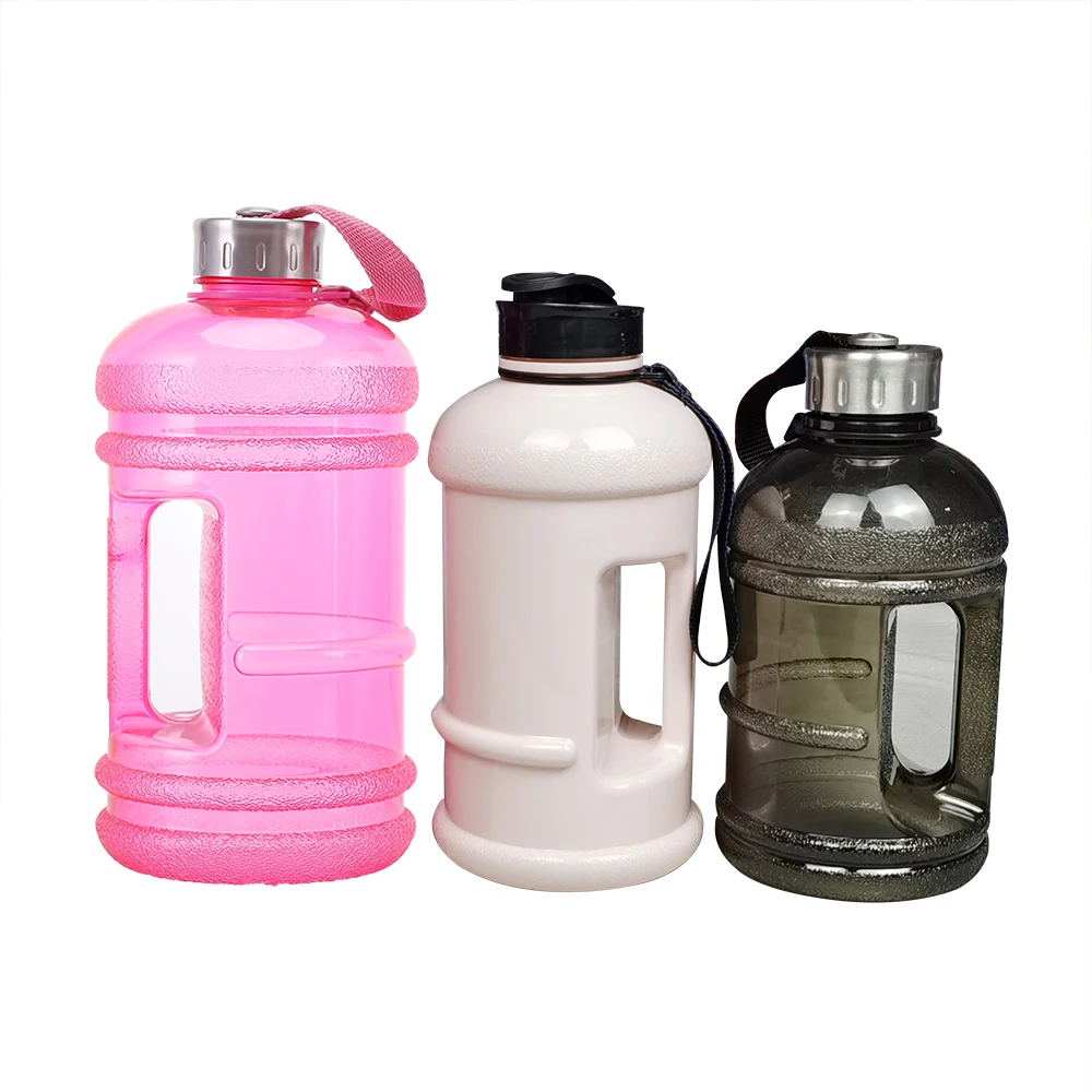 
1 1/2 galllon/2litres/2L encourage sports fitness motivational hot water bottle bpa-free leak proof plastic jug with custom logo 