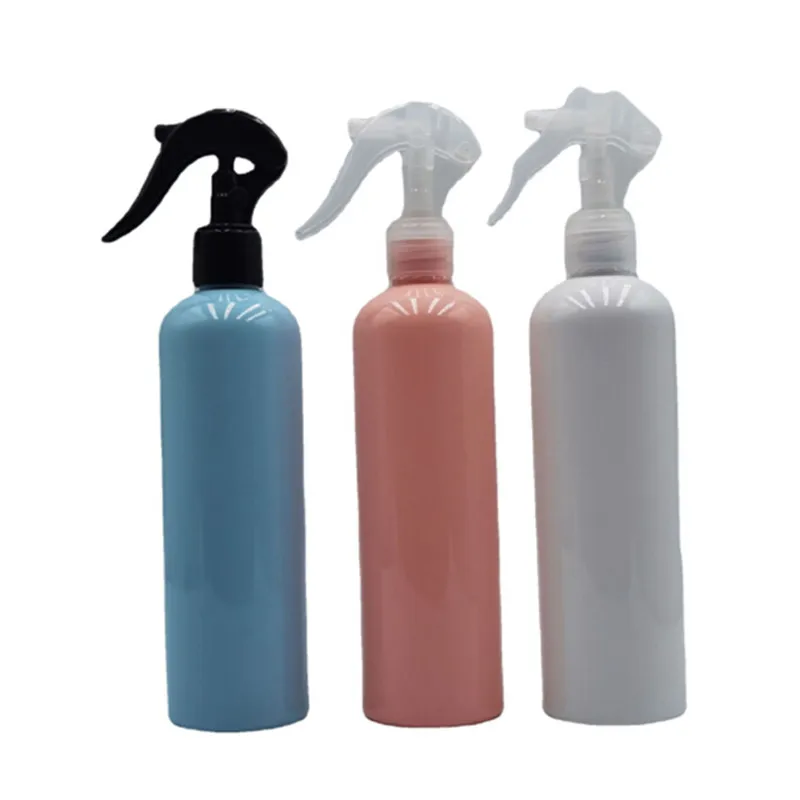100 ml 150 ml 250 ml 500 ml colorful PET spray bottle with mini trigger sprayer