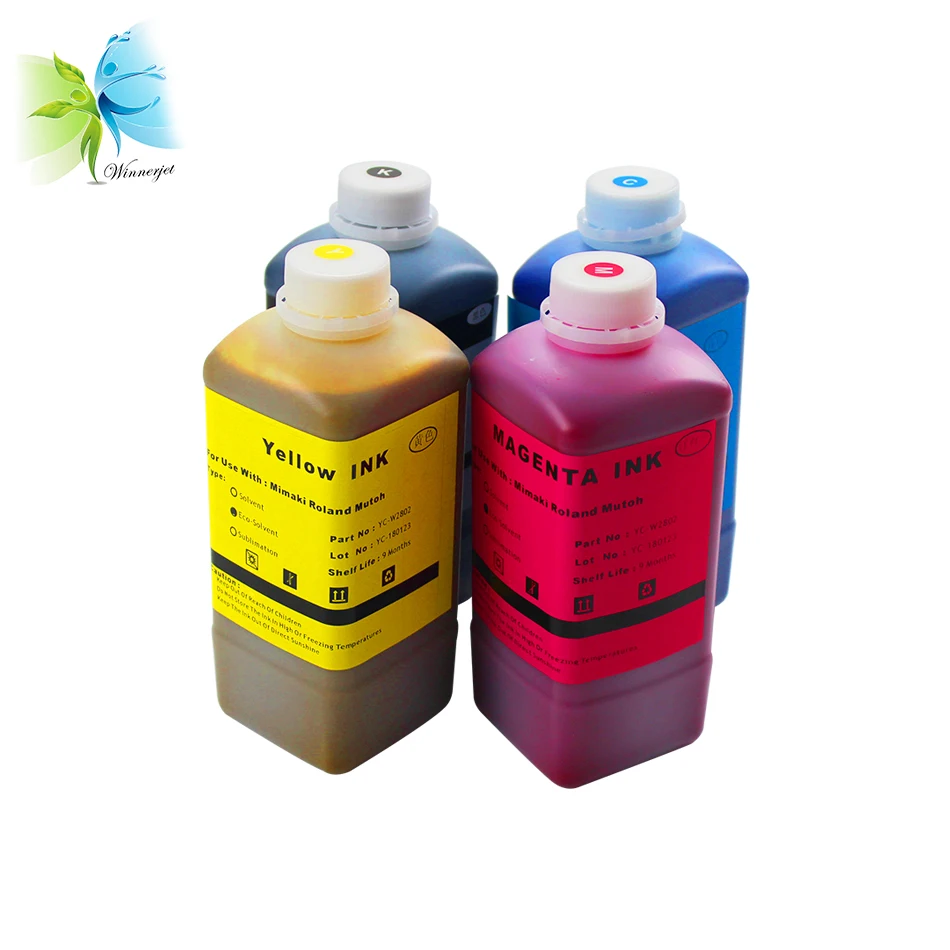 Printing inks hard solvent for Mimaki BS3 used for Mimaki JV33-160BS CJV30-130BS