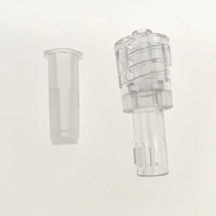 Medical disposable Luer Lock needle free connector